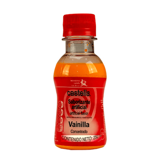 Imagen de Saborizante artificial concentrado de vainilla Castells 250ml