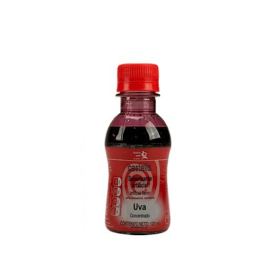 Imagen de Saborizante artificial concentrado de uva Castells 120ml