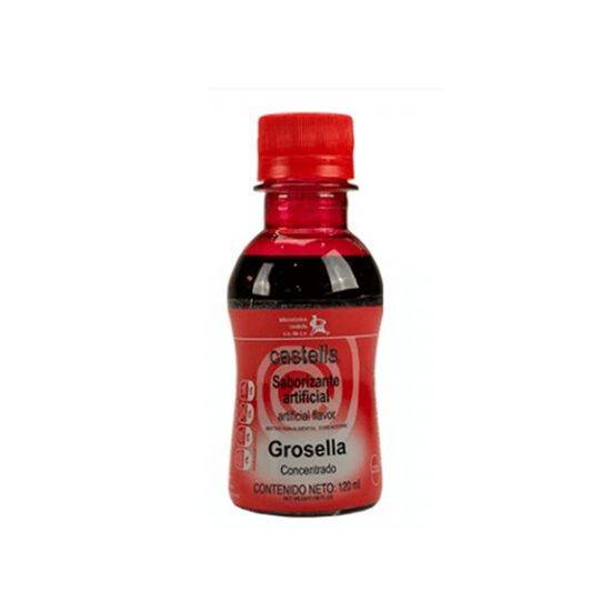 Imagen de Saborizante artificial concentrado de grosella Castells 120ml
