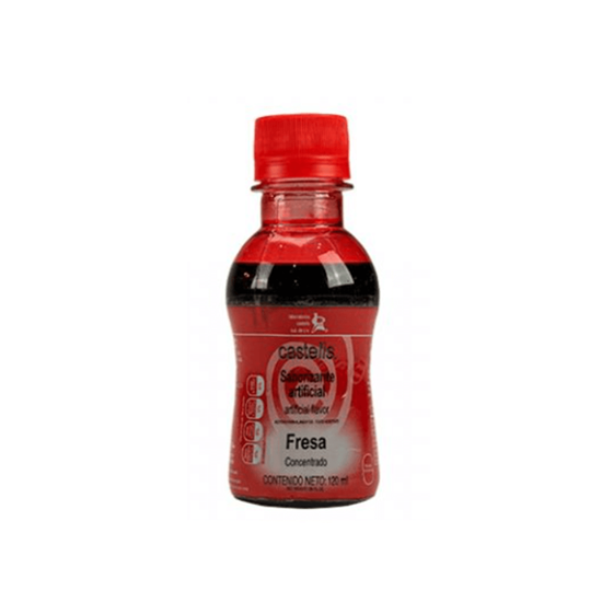 Imagen de Saborizante artificial concentrado de fresa Castells 120ml