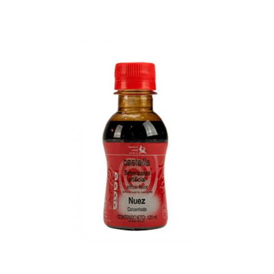 Imagen de Saborizante artificial concentrado de nuez Castells 120ml