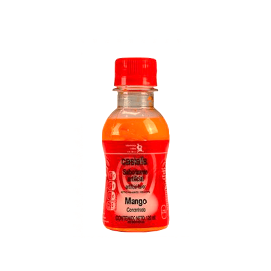 Imagen de Saborizante artificial concentrado de mango Castells 120ml