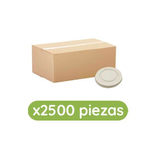 Imagen de Tapa de fécula de maíz para souflera de 4oz Ubic 2500 pzas