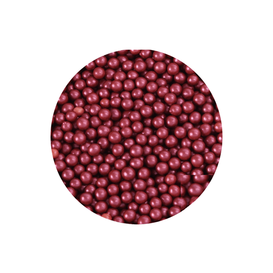 Imagen de Perlas comestibles color rojo chicas La Perla bolsa de 500g