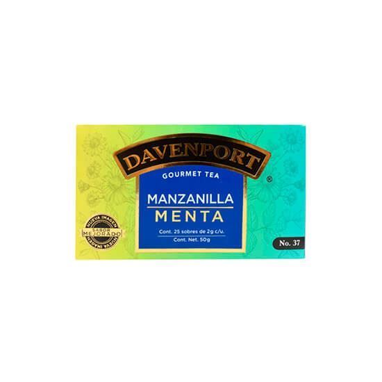 Imagen de Té de manzanilla y menta Davenport Gourmet 25 sobres de 2g c/u