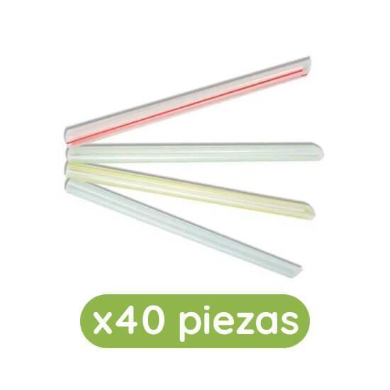 Imagen de Popote para tapioca 40 pzas