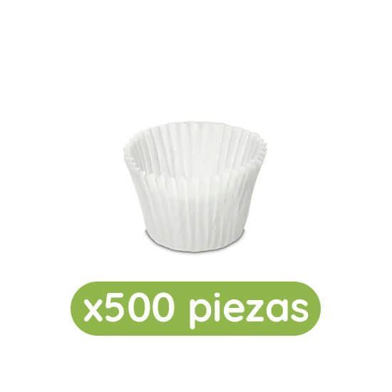 Imagen de Capacillo blanco #4 (4x2cm) 500 pzas