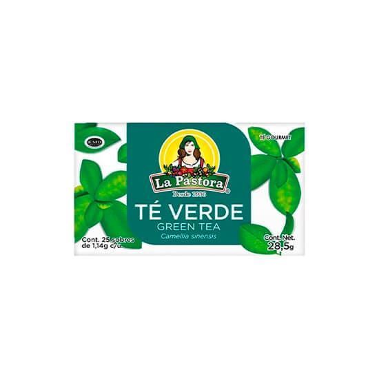 Imagen de Té verde La Pastora 25 sobres con 1.14g c/u (28.5g)