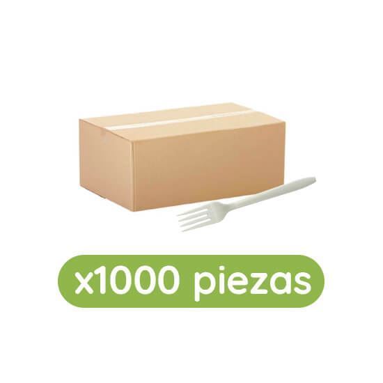Imagen de Tenedor grande blanco 1000 pzas