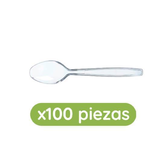 Imagen de Cuchara transparente 100 pzas