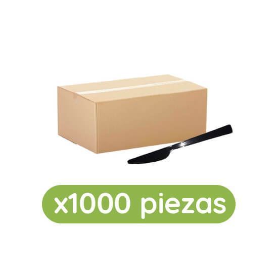 Imagen de Cuchillo negro 1000 pzas