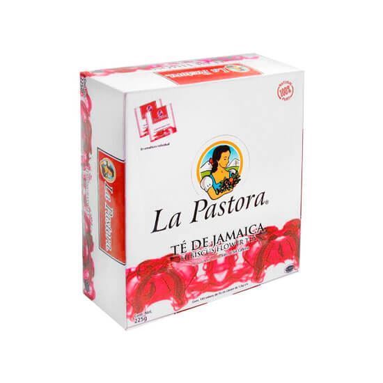 Imagen de Té de jamaica La Pastora 150 sobres de 1.41g c/u