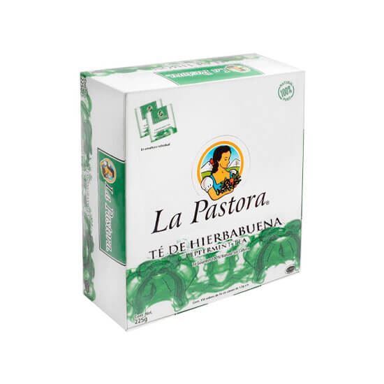 Imagen de Té de hierbabuena La Pastora 150 sobres de 1.5g c/u