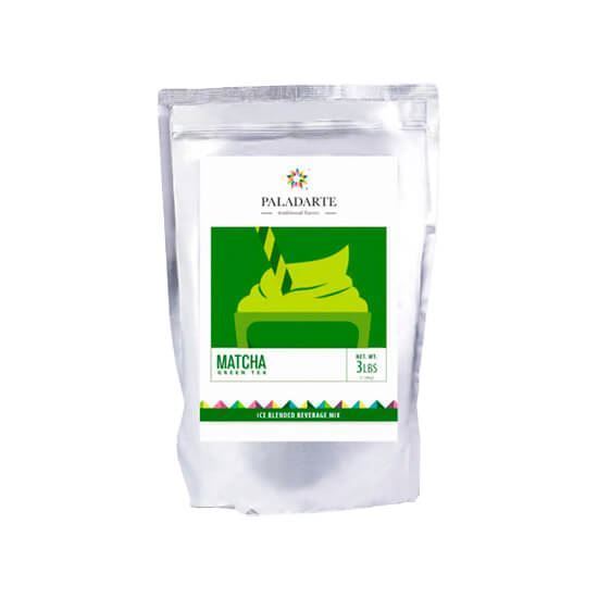 Imagen de Base en polvo para bebidas sabor matcha Palad'Arte 1.36kg