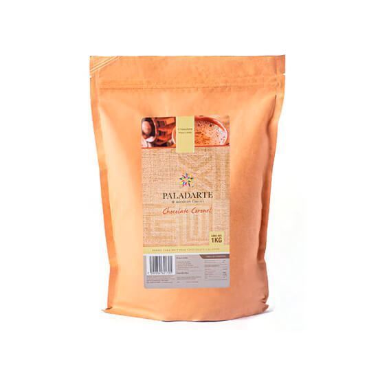 Imagen de Base en polvo para bebidas sabor chocolate coronel Palad'Arte 1kg