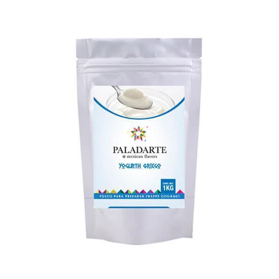 Imagen de Base en polvo para bebidas sabor yogurth griego Palad'Arte 1kg