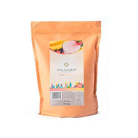 Imagen de Base en polvo para bebidas sabor fresa-plátano Palad'Arte 1kg