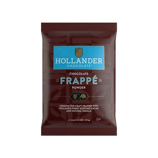 Imagen de Base en polvo gourmet para frappé sabor chocolate semiamargo Hollander Chocolate Frappé Powder 1.13kg
