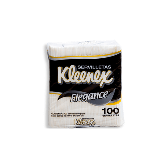 Imagen de Servilleta Kleenex Elegance de hoja doble 100 pzas.