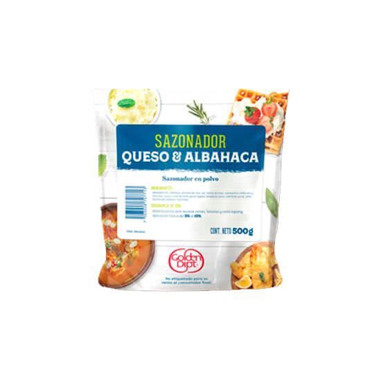 Imagen de Sazonador en polvo sabor queso y albahaca Golden Dipt 500g