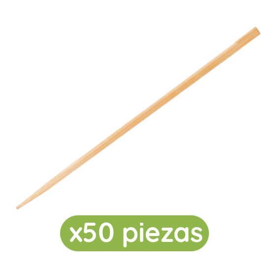 Imagen de Palitos de madera de 25cm 50 pzas