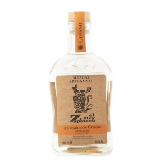 Imagen de Mezcal artesanal abocado con gusano El Rey Zapoteco 750ml