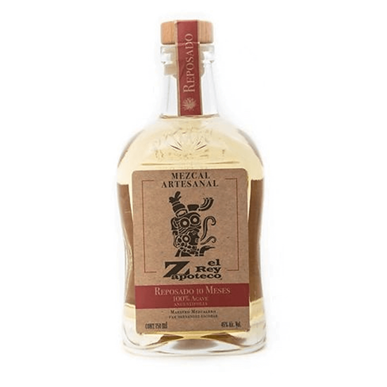 Imagen de Mezcal reposado 10 meses El Rey Zapoteco 750ml