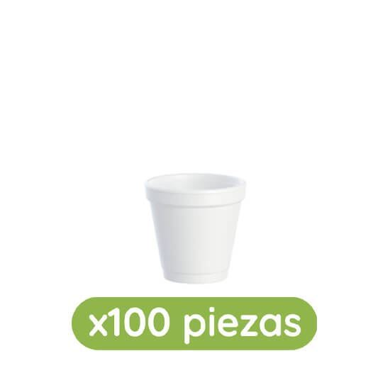 Imagen de Tazón de unicel de 4oz Dart 100 pzas