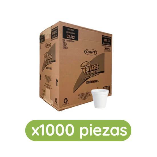 Imagen de Tazón de unicel de 4oz Dart 1000 pzas
