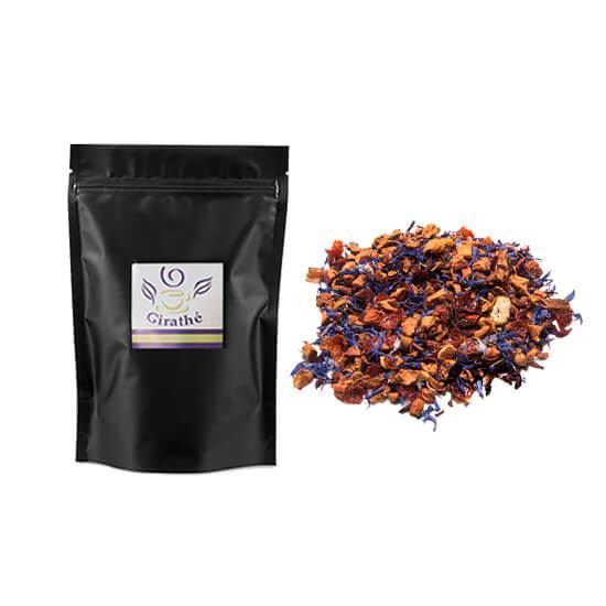 Imagen de Tisana blue eyes (manzana, jamaica, cáscara de naranja y pétalos de flores azules) Girathé 100g