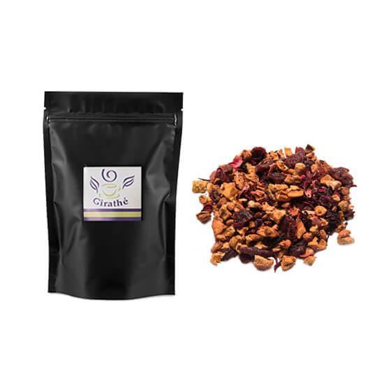 Imagen de Tisana cranberry apple (trocitos de manzana, jamaica y arándano) Girathé 100g