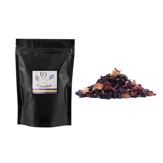 Imagen de Tisana frutas tropicales (plátano, fresa, zarzamora y moras) Girathé 100g