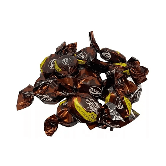 Imagen de Caramelos con leche rellenos sabor café Butter Toffees a granel