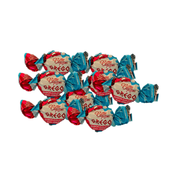 Imagen de Caramelos con leche rellenos sabor yogurt griego Butter Toffees a granel