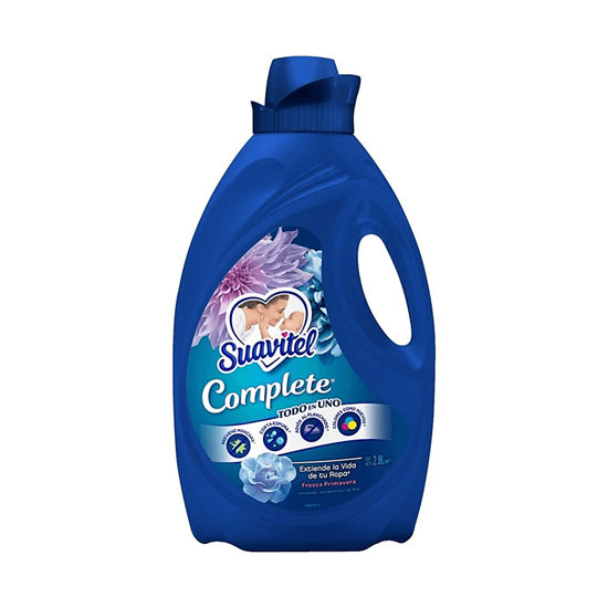 Imagen de Suavizante acondicionador de telas Suavitel Complete Fresca Primavera 2.8L