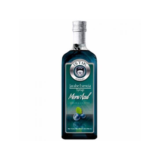 Imagen de Jarabe sabor mora azul Istik 750ml