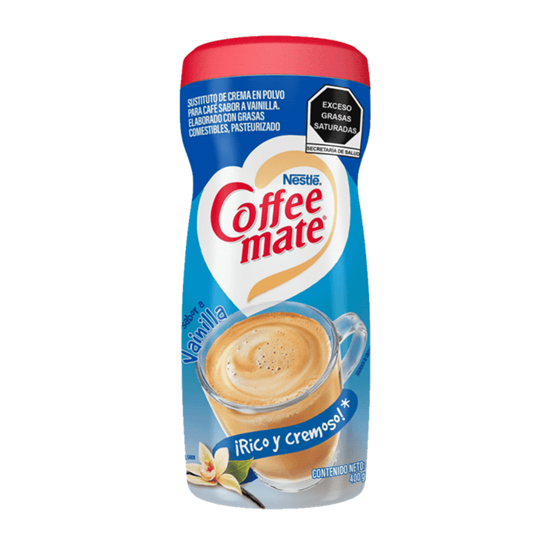 Imagen de Sustituto de crema en polvo para café sabor vainilla Nestlé Coffee Mate 400g