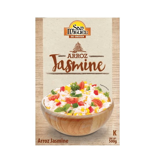 Imagen de Arroz Jasmine San Miguel 500g