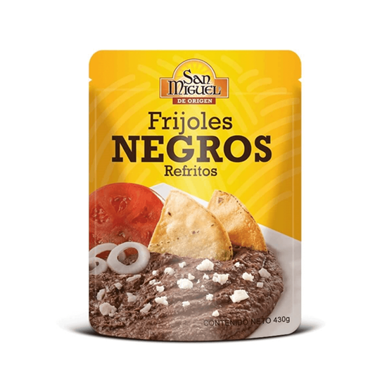 Imagen de Frijoles negros refritos San Miguel 430g