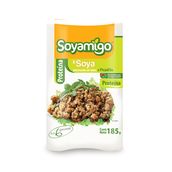 Imagen de Proteína de soya texturizada sabor picadillo Soyamigo 185g