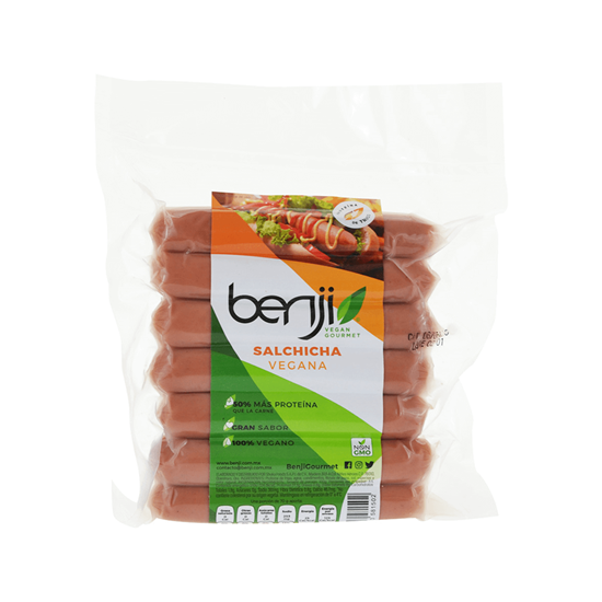 Imagen de Salchichas de trigo veganas Benji 350g