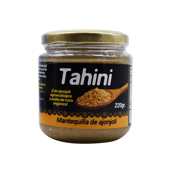 Imagen de Mantequilla de ajonjolí egroecológico Tahini México Lindo 220g