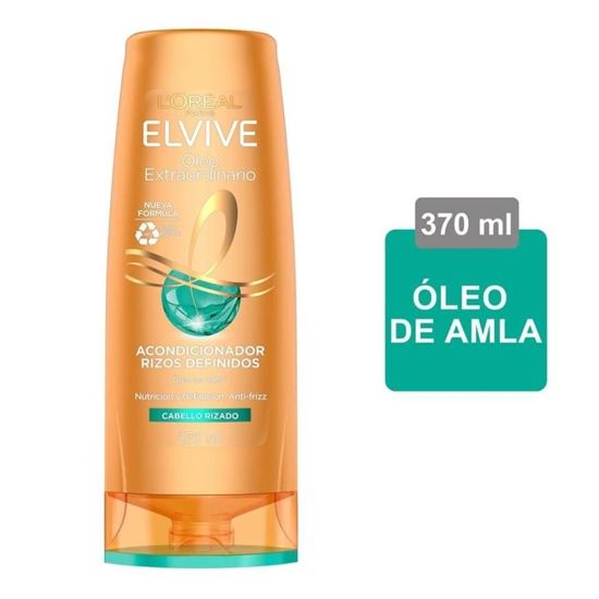 Imagen de Acondicionador rizos definidos L'Oreal Paris Elvive Óleo Extraordinario 370ml