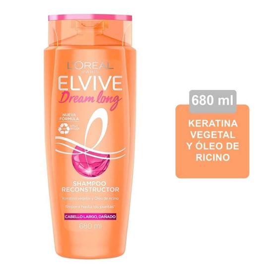 Imagen de Shampoo L’Oréal Paris Elvive dream long liss 680ml