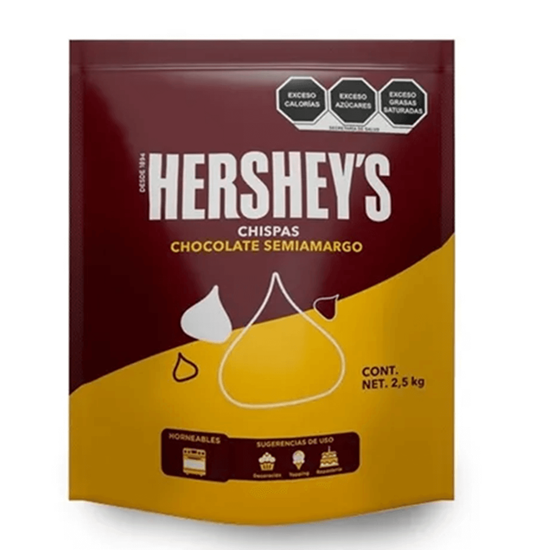 Imagen de Chispas de chocolate semiamargo Hershey's 2.5kg