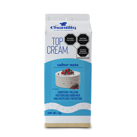 Imagen de Crema vegetal para batir sabor nata Top Cream Chantilly 2kg