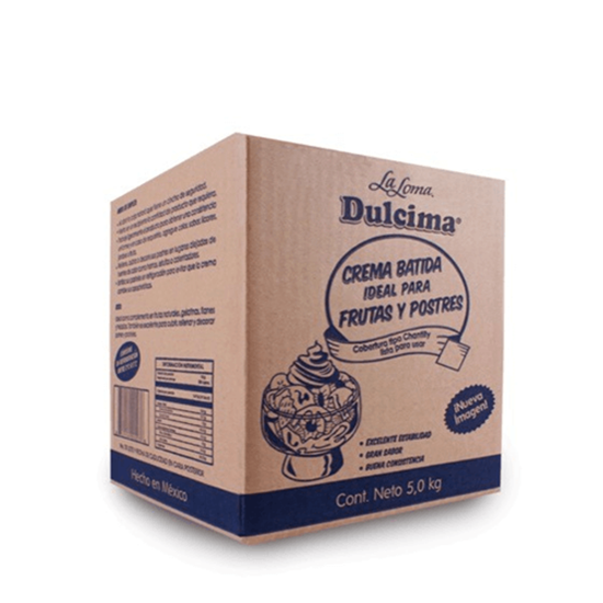 Imagen de Crema batida (cobertura tipo Chantilly) para repostería La Loma Dulcima 5kg