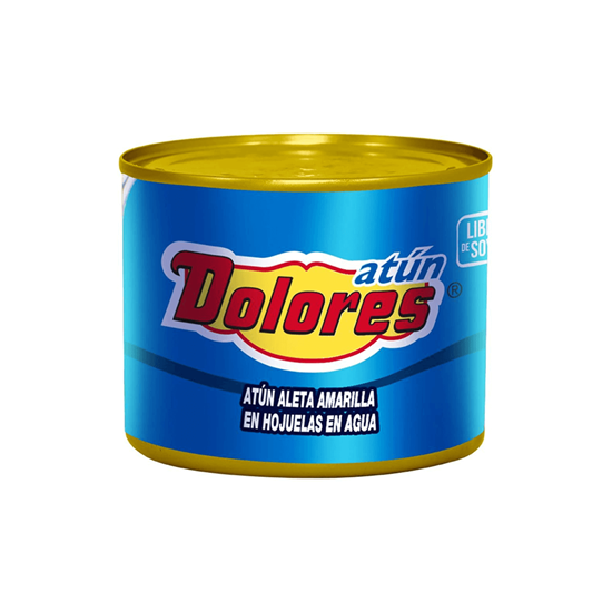 Imagen de Atún aleta amarilla en agua Dolores en lata 1,880g