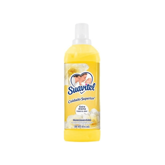 Imagen de Suavizante acondicionador de telas Suavitel Cuidado Superior fresco aroma de sol 450ml