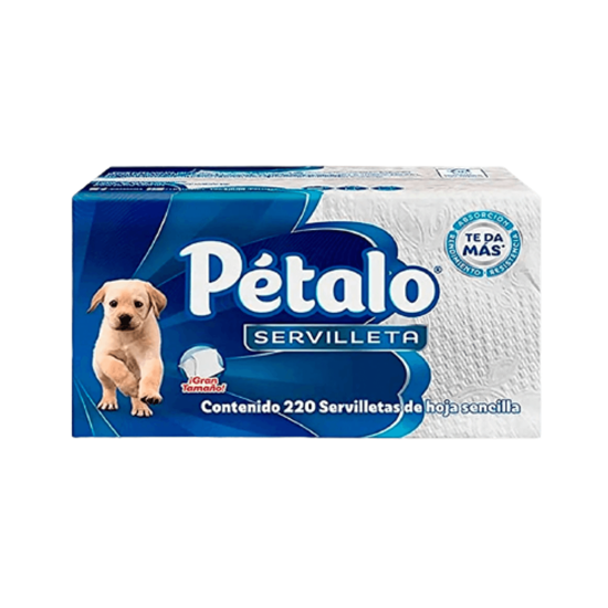 Imagen de Servilletas Pétalo hoja sencilla 220 pzas